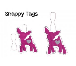 ITH - Anhänger Schlüsselanhänger Rehlein